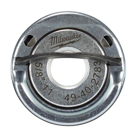 Milwaukee Fixtec Tool Free Grinder Flange Nut-49-40-2783 - The Home Depot