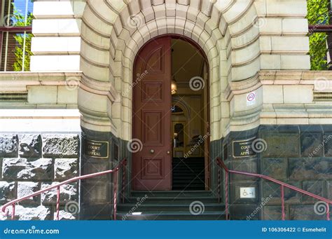 Melbourne Supreme Court Court of Appeal Building Entrance Editorial ...