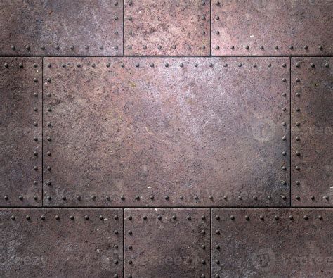 Metal texture with rivets background 9556871 Stock Photo at Vecteezy