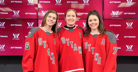 Jenner Named as PWHL Ottawa’s First Captain, Clark and Roese as Alternates - The Hockey News ...