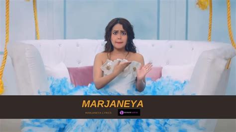 MARJANEYA LYRICS - Neha Kakkar | ft. Abhinav Shukla, Rubina Dilaik