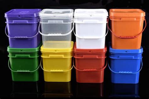 Small Square Plastic Buckets - Qiming Packaging Lids Caps Bungs,Cans Pails Buckets Baskets Trays