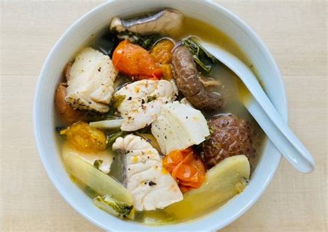 Fish soup in refreshing broth Recipe by Gem - Cookpad