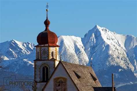 Church in Alpine Scenery Graphic by photocreo · Creative Fabrica