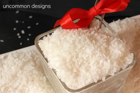 Edible Snow Recipe… Perfect for Holiday Baking!