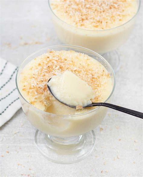 Coconut Milk Pudding - Healthy Life Trainer