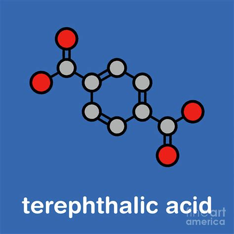 Terephthalic Acid Molecule Photograph by Molekuul/science Photo Library ...