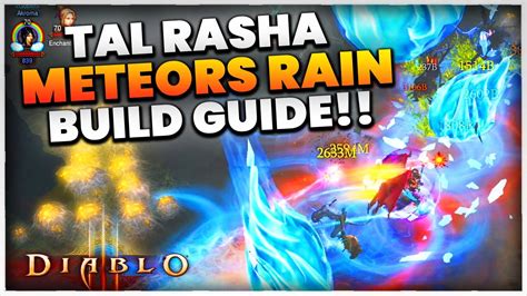 Diablo 3 Wizard TAL RASHA METEOR Pushing Build Guide Season 27! (So ...