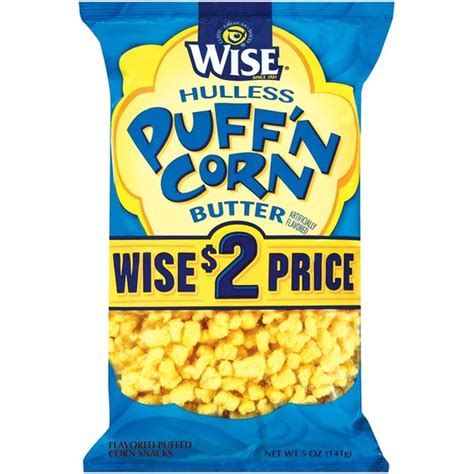 Wise Puff'n Corn Flavored Puffed Corn Snacks (5 oz) - Instacart