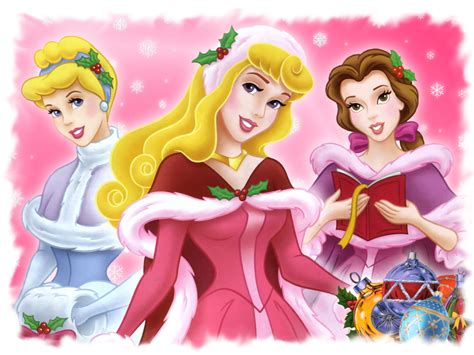 Disney Priness Christmas - Disney Princess Christmas Wallpaper ...