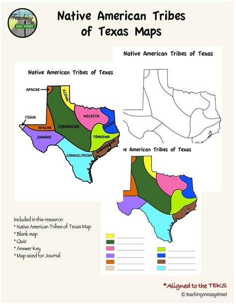 Native Tribes of Texas Maps in 2022 | Texas history, Texas map, Native american lesson plans