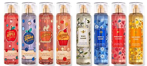 Bath & Body Works Fall Fragrance Collection body fragrances - The ...