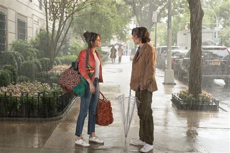 Woody Allen's A RAINY DAY IN NEW YORK Starring Timothée Chalamet, Elle Fanning, Selena Gomez ...