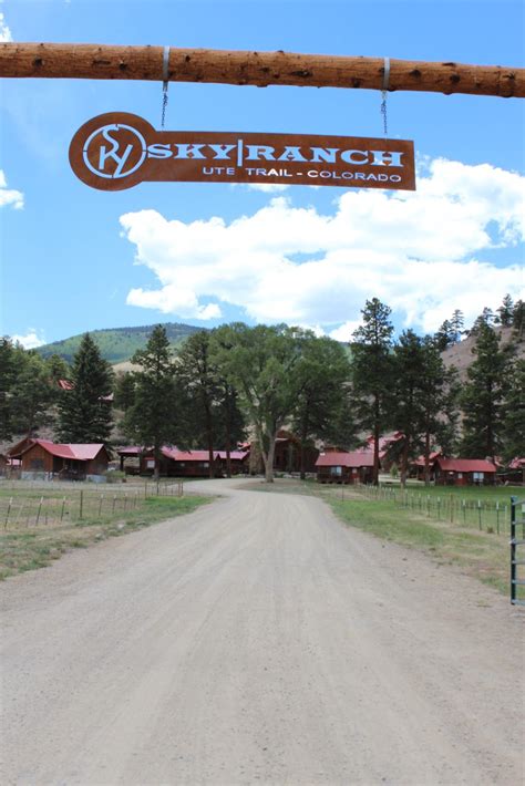 sky ranch camp | ... "Unplugged" while at Sky Ranch Family Camp in Ute Trail, Colorado Summer ...