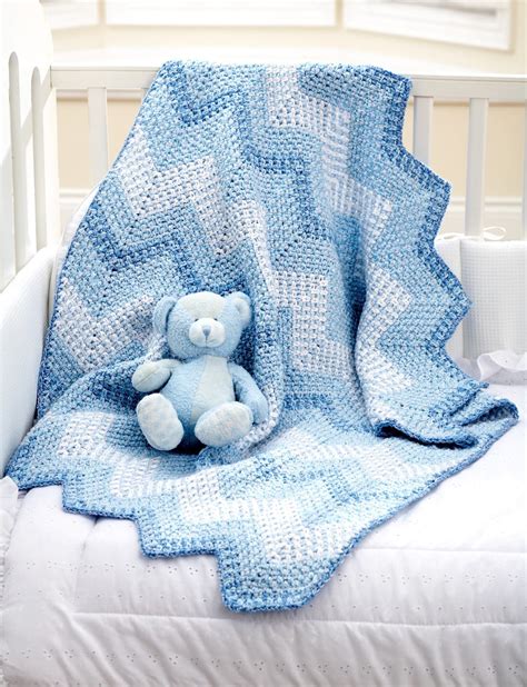 Crochet Baby Blankets ( Boys ) - Free Crochet Patterns | Knitella ...