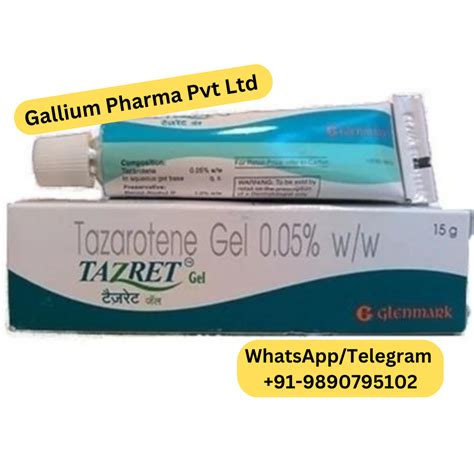 Tazarotene Cream/Gel IP, For Clinical, Packaging Size: 15 Gm at Rs 535 ...