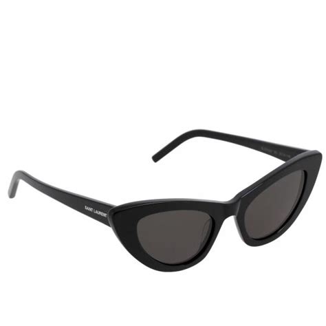 SAINT LAURENT: Sunglasses women - Black | Glasses Saint Laurent SL 213 ...