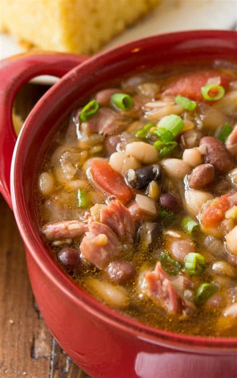 Crock Pot 15 Bean Soup Recipe - Ham and Beans Soup