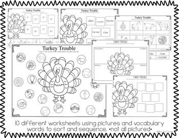 Turkey Trouble Book Companion by Mrs Ds Corner | TpT