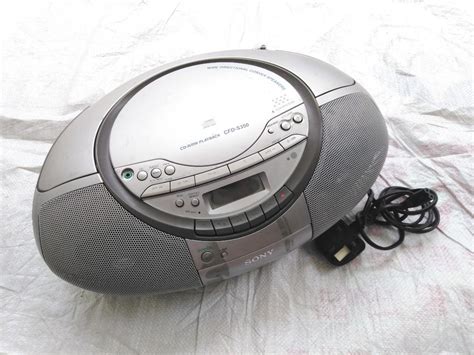 Sony CFD-S350 CD Radio Cassette Recorder Boombox Wide Directional ...