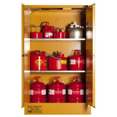 250L Flammable Liquids Storage Cabinet - Handling Equipment Canterbury