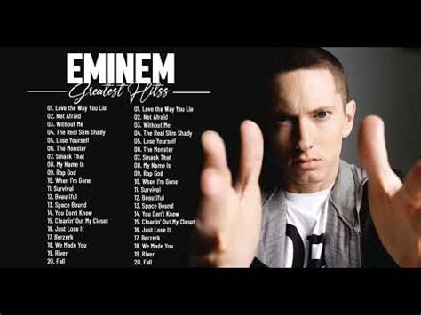 EMINEM Greatest Hits Full Album - The Best Songs Of EMINEM - EMINEM ...