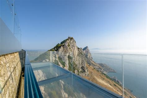 Former anti-aircraft platform is now a skywalk in Gibraltar