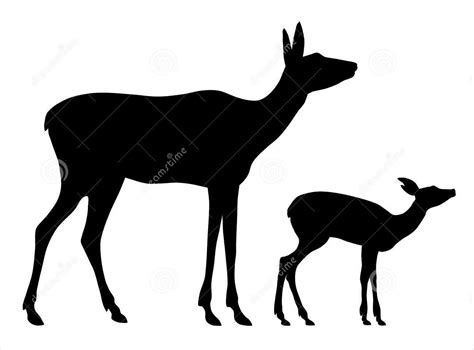 Female Deer Silhouette at GetDrawings | Free download