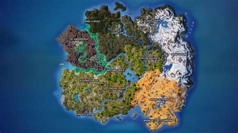 Locations of all new POIs in Fortnite Chapter 5 Season 2 (Map) - Pro Game Guides