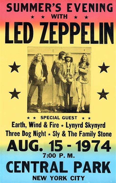 Mejores 110 imágenes de Led Zeppelin Concert Posters en Pinterest ...