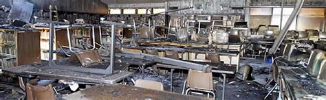 Commercial Fire Damage Repair - CBS Home Improvements