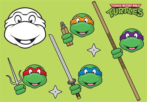 Ninja Turtles 96889 Vector Art at Vecteezy