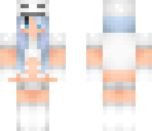 Skeleton Girl | Minecraft Skin