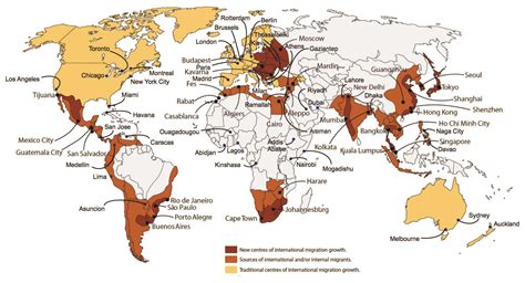 Immigration World Map