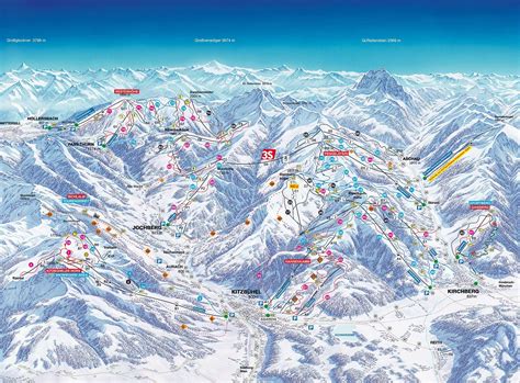 Kitzbühel Trail map - Freeride