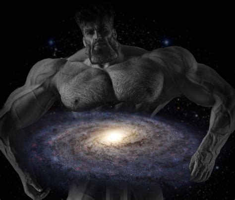 Create meme "universe space, man universe, the whole universe ...