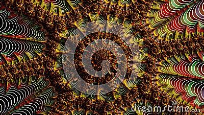 4k Abstract Multicolored Fractal Motion Background in 3D Stock Footage - Video of animated ...