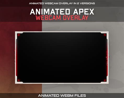 Animated Apex Twitch Overlay Package for Apex Streamers - Etsy