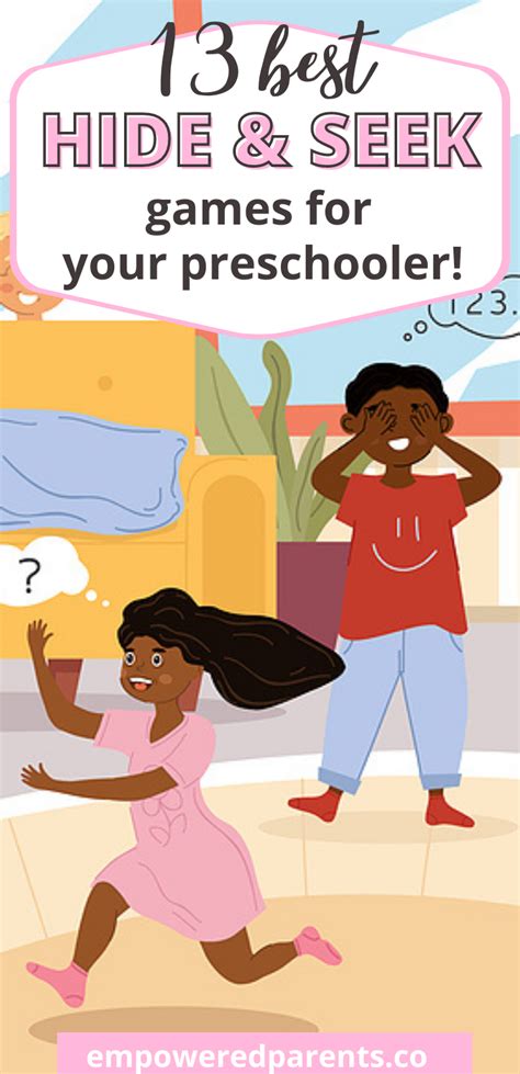 13 Hide and Seek Games for Preschoolers and Kindergarteners - Empowered Parents