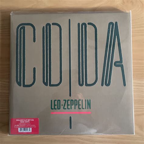 【やや傷や汚れあり】中古盤 デラックス・エディション アナログ3LPレッドツェッペリン LED ZEPPELIN 最終楽章(コーダ) CODA DELUXE EDITION ...