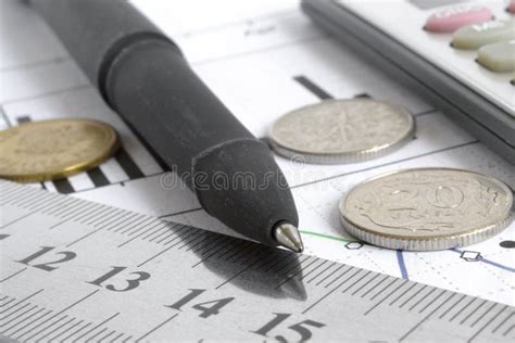 Financial background stock photo. Image of data, grosz - 136932682