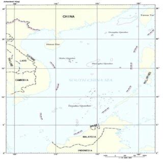 Nine Dash Line Map(Baumert, 2014) | Download Scientific Diagram