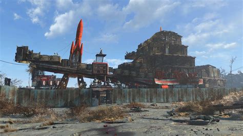 Fallout 4 Mega Base at Red Rocket Truckstop - YouTube