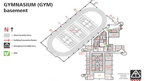 High School Gymnasium Floor Plan