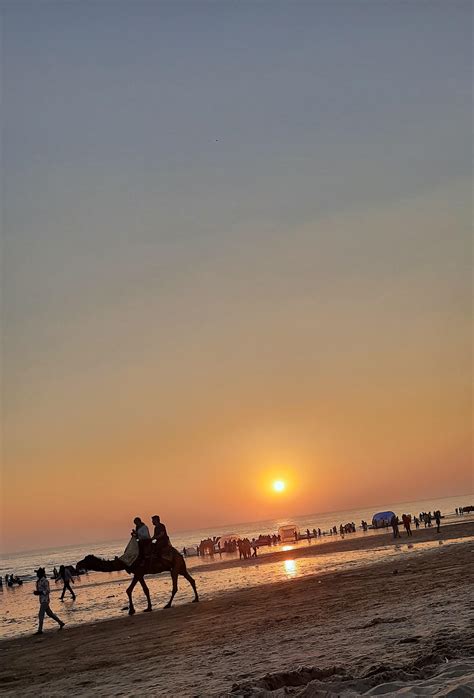 Sunset at Beach - Mandvi, Gujarat, India : r/photo