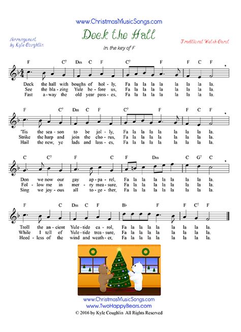 Lyrics Deck The Halls Printable - Printable Word Searches