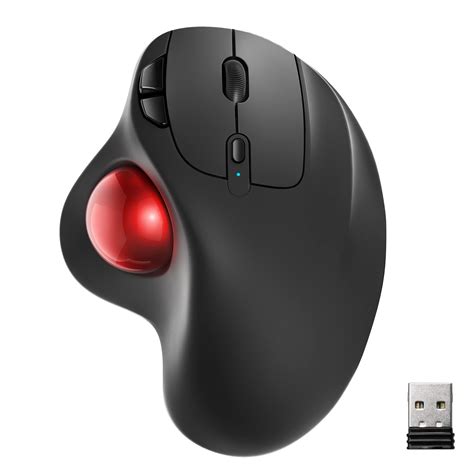 Vertical Ergonomic Trackball Wireless Mouse