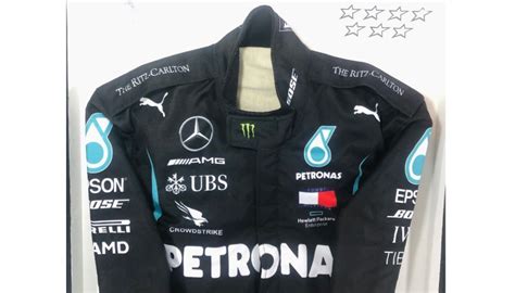 Lewis Hamilton Mercedes Formula 1 Race Suit - CharityStars