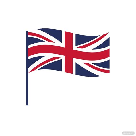 Flying UK Flag Clipart in Illustrator, SVG, JPG, EPS, PNG - Download | Template.net