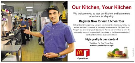 Mcdonalds Our Kitchen Tour Open Door | Beyond The Horizon